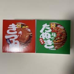 赤いきつねと緑のたぬき　メラミン食器のサムネイル