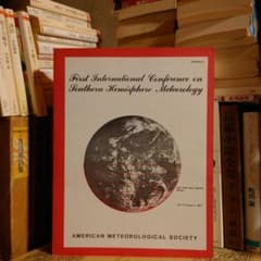 English book / The 1st International Conference on Southern Hemisphere Meteorology, 1983
