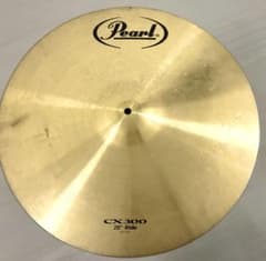 シンバルセツト Pearl CX-300シリーズ 割れやひずみなし Pearl CX300 20