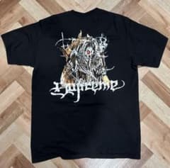 Supreme Tシャツ ブラック スカル グラフィックのサムネイル