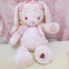 うさくみゃリュックピンク①のサムネイル