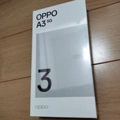 新品未開封　OPPO A3 5G 128GB 本体のサムネイル