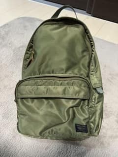 Porter カーキ色ナイロンリュックのサムネイル