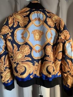 ヴェルサーチ ブルゾン リバーシブル ボンバージャケット 50 L XL 