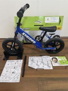 【超メルカリ市連動 ⭐︎限定値引中⭐︎】ストライダー ST-R純正 ランバイク バランスバイク ストライダー ブルー - メルカリ