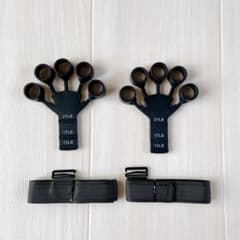 2個 バンドグリップ フィンガーパワー フィンガートレーナー 指トレーニング