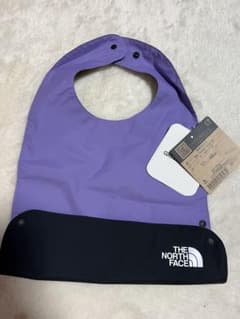 THE NORTH FACE ベビースタイ　エプロン 紫/黒のサムネイル