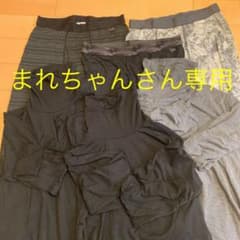 最終値下げ！ユニクロ　ヒートテックタイツ3点・長袖タートルネック3点　まとめ売りのサムネイル