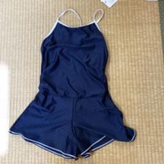 新品　フットマークワンピ水着のサムネイル