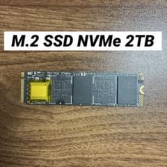 ほぼ新品】大容量2TB M.2 NVMe SSD [使用19時間] - メルカリ