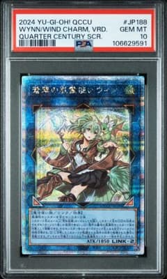 蒼翠の風霊使いウィン 25thレア PSA10 クオシク 遊戯王 - メルカリ