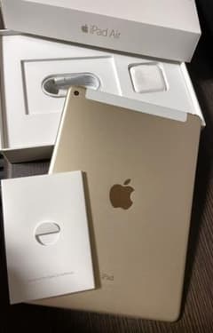 【美品】iPad Air2ゴールド Wi-Fi＋Cellularのサムネイル