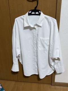 レディース 長袖シャツ ホワイトのサムネイル