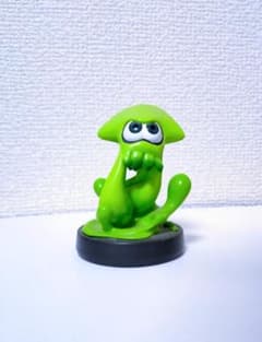 スプラトゥーン イカ 緑 amiiboのサムネイル