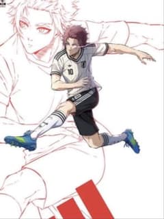 adidas Japan national football team uniform, Blue Lock poster, Itoshi Sae