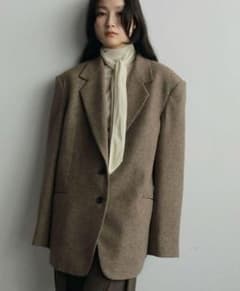 anuke herringbone wool jacketのサムネイル