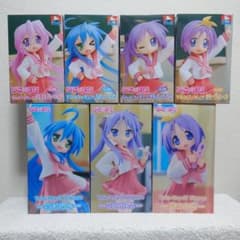 らき☆すた プライズフィギュア　7点セット/まとめ売り