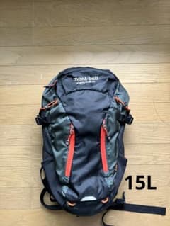 몽벨 등 뜸 어려운 백팩 등산 배낭 15L 해외 모델