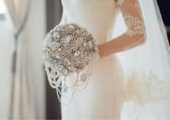 1点物】ブローチブーケ ウェディングブーケ 前撮り 結婚式 