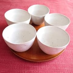 わん様専用★湯呑み5客セットのサムネイル