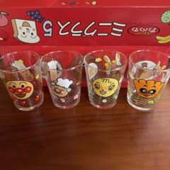 アンパンマン ミニグラス 4個セットのサムネイル