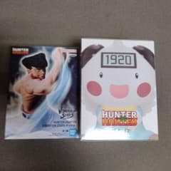 HUNTER×HUNTER　フィギュア　ナックル　ポットクリン　2個セットのサムネイル