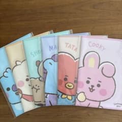 新品】BT21 ☆ポケット 3インデックス☆クリアファイル 6種 - メルカリ
