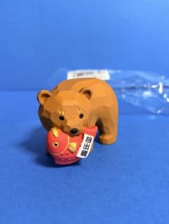 デコレコンコンブル 福運び木彫熊 - メルカリ