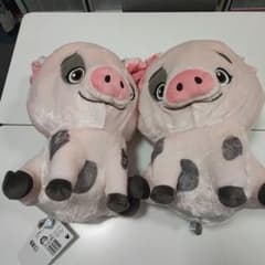 푸아 모아나와 전설의 바다 2 슈퍼 라지 봉제 인형 세트 50cm BIG