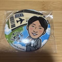 オリックスガチャ 缶バッジ 東選手 - メルカリ