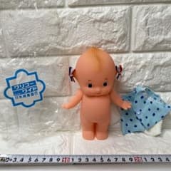 新品】昭和ワリコー リッキー ワイド キューピー 貯金箱（服ぶどう柄