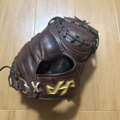 キャッチャーミット ハタケヤマ 硬式グローブ ブラウンのサムネイル