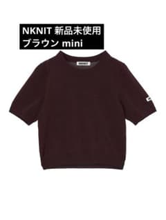 完売】NKNIT cotton acetate KNIT t-shirt - メルカリ