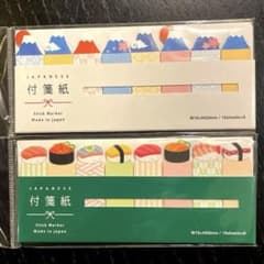 Japanese付箋紙　　富士山＆寿司のサムネイル