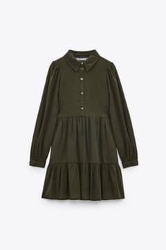 ZARA  フリルヘムワンピースのサムネイル