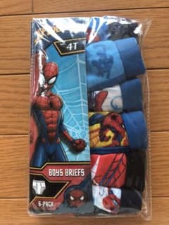 ディズニー☆スパイダーマンキッズパンツ 6枚セットのサムネイル