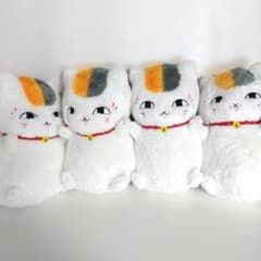 夏目友人帳　めちゃもふぐっとぬいぐるみ 〜ふわふわニャンコ先生〜 夏目友人帳 めちゃもふぐっとぬいぐるみ ふわふわニャンコ先生 4体