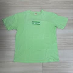 Supreme ボックスロゴ Tシャツ ライトグリーン XLのサムネイル