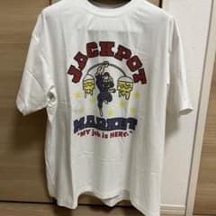 jackpot market Tシャツ Lサイズ ホワイトのサムネイル