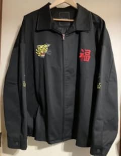 定価26400円　ベトジャン　ブルゾン オーバーサイズ刺繍ベトナムジャケットのサムネイル
