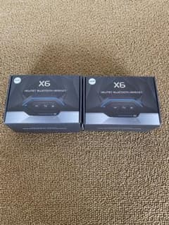 インカム X6インターコム Bluetooth5.0 2台セットのサムネイル
