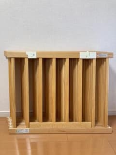 木製ベビーサークル 扉付き（ナチュラル）Katoji カトージ 付属品完備のサムネイル