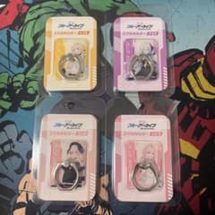 ブルアカ スマホホルダー 補習授業部 4個セット ヒフミ アズサ ハナコ コハル ブルアカ スマホホルダー 補習授業部 4個セット ヒフミ アズサ ハナコ