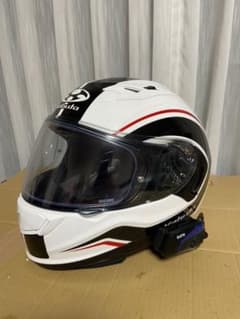 OGK KABUTO KAMUI3 ホワイトブラック インカム付きのサムネイル