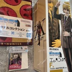 BANDAI MASTERLISE 팔리스톤 피규어, 스티커, 타월