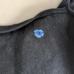 ALBA ROSA パレオ風キャミソール ブラック 花柄刺繍 - メルカリ