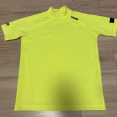 TFW49 長袖　モックネックシャツ　裏起毛　イエロー　大きいサイズ　XL TFW49 ティーエフダブリュー モックネック RELAX MESH MOCKNECK