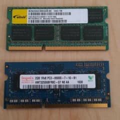 DDR3 8500S 2GB 2枚のサムネイル