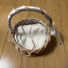 リングピロー バスケット型　ラタンのサムネイル