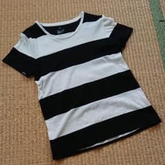 無印良品 ボーダー Tシャツのサムネイル